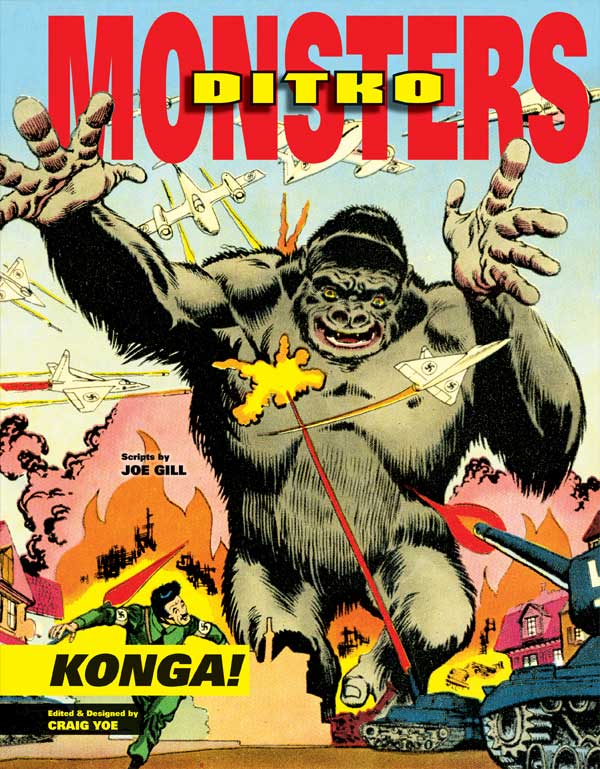 Cover of Ditko's Monsters: KONGA!