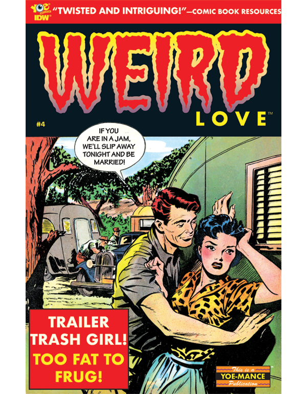 Cover of WEIRD LOVE #04 comic book