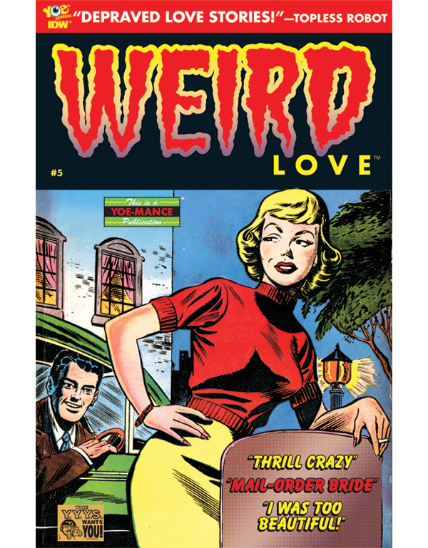 Cover of WEIRD LOVE #05 comic book