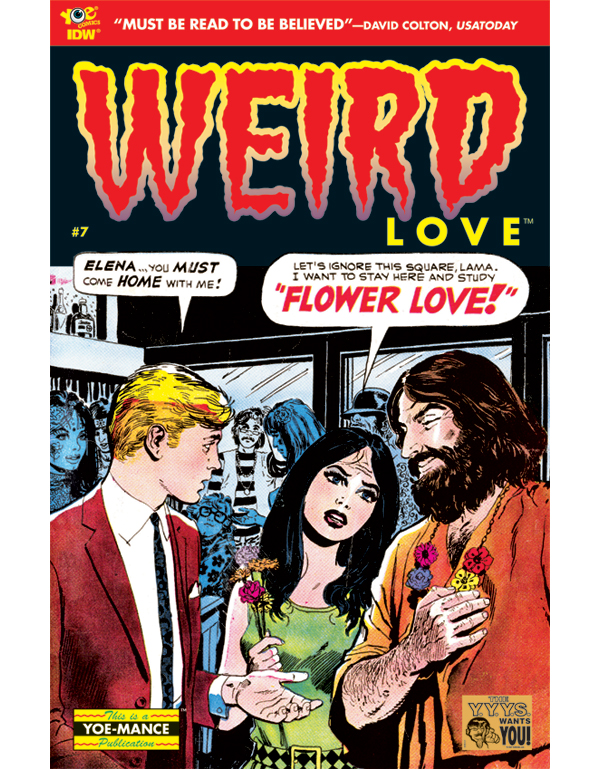 Cover of WEIRD LOVE #07 comic book