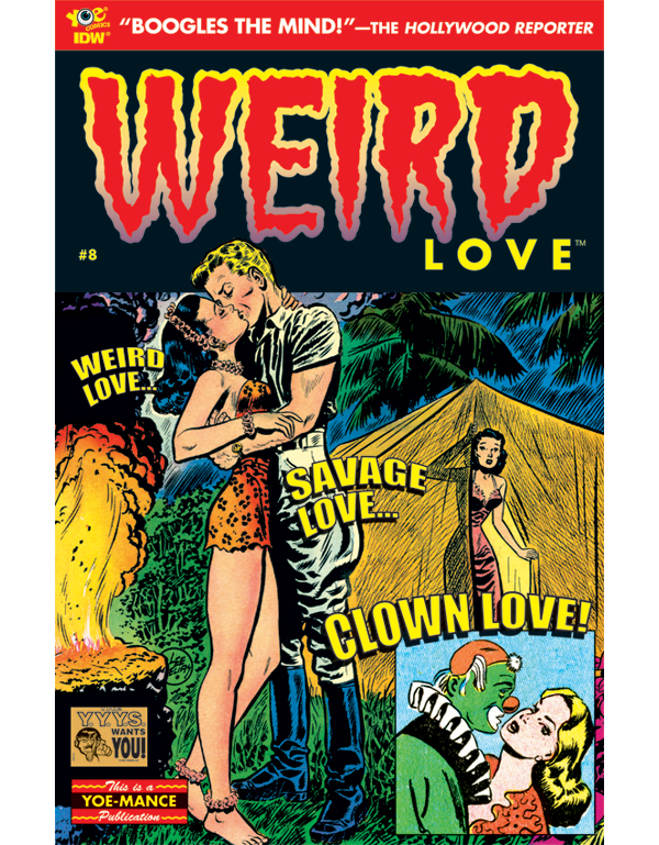 Cover of WEIRD LOVE #08 comic book