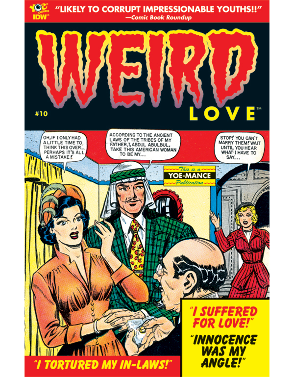 Cover of WEIRD LOVE #10 comic book