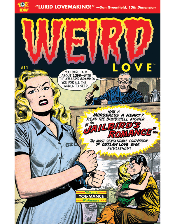 Cover of WEIRD LOVE #11 comic book