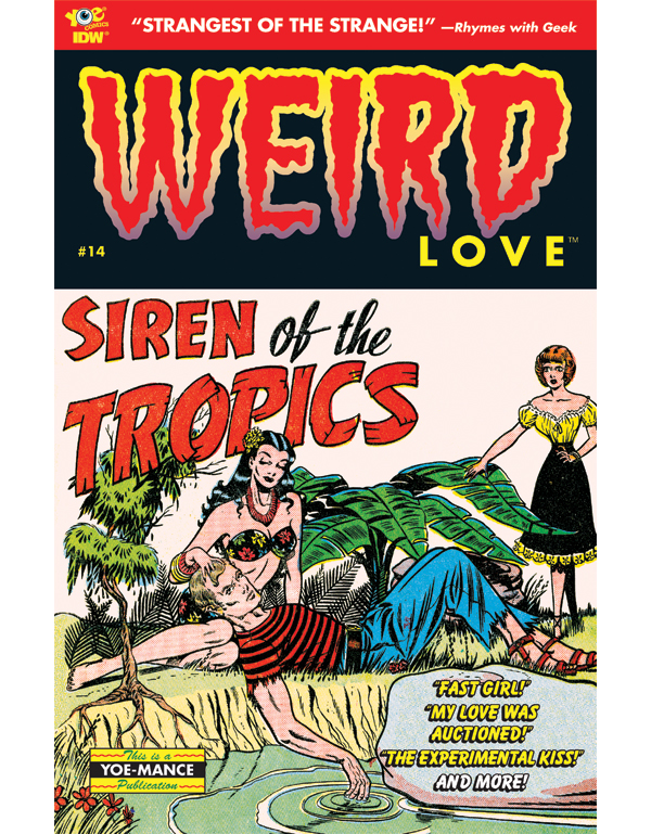Cover of WEIRD LOVE #14 comic book