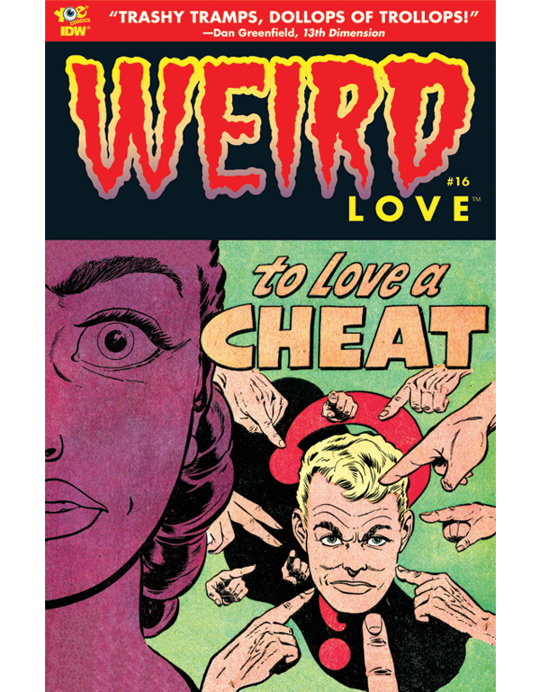Cover of WEIRD LOVE #16 comic book