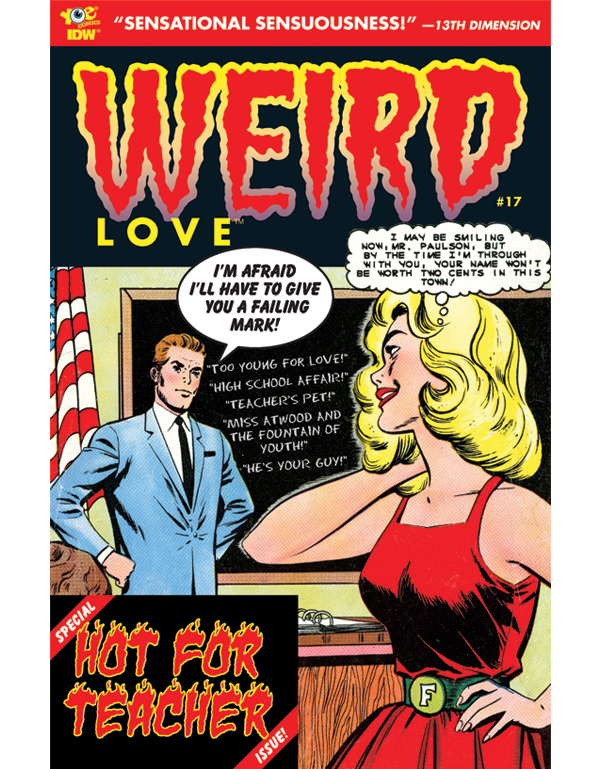 Cover of WEIRD LOVE #17 comic book