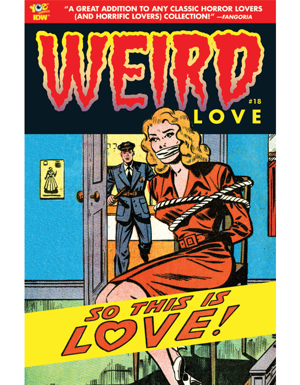 Cover of WEIRD LOVE #18 comic book