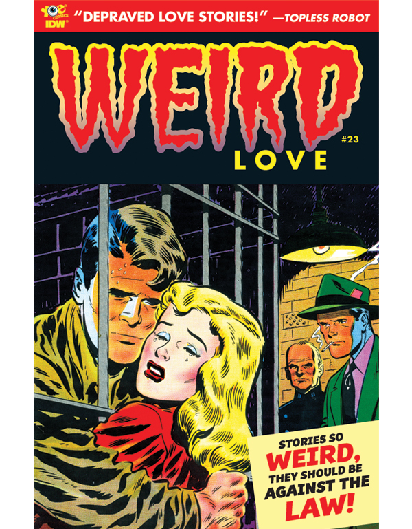 Cover of WEIRD LOVE #23 comic book